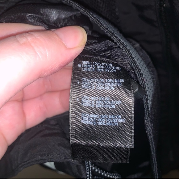 The North Face Black White Shell Jacket Hooded S - Picture 4 of 14